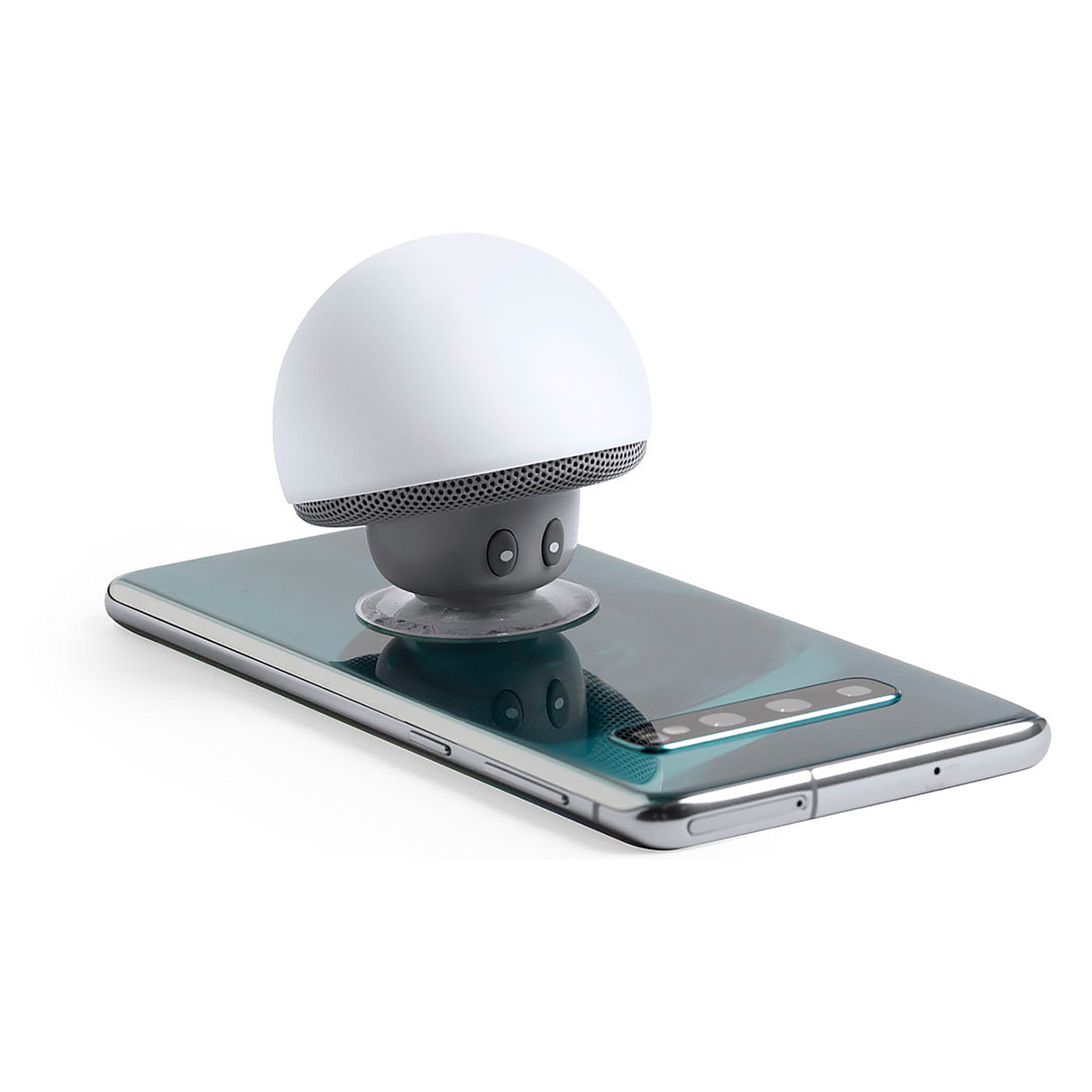 Altoparlante Bluetooth 5.0 dal design a fungo. Potenza sonora 3W. Batteria da 200 mAh