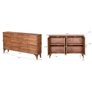 Buffet Santos 4 portes Kare Design