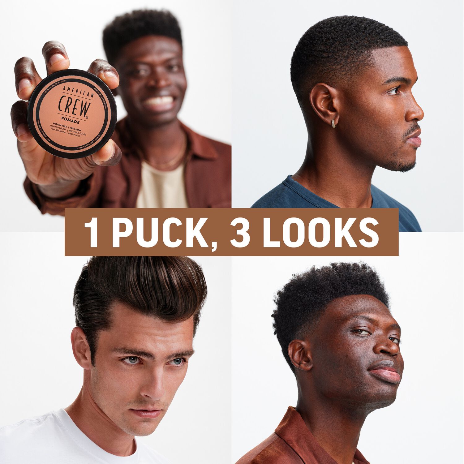Build Your Shine - Coffret Shampooing Hydratant Quotidien 250ml + Pomade 50g
