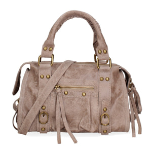 Borsa a spalla da donna - Modello Erisia - Vera pelle - 25.0 x 15.0 x 10.0 cm