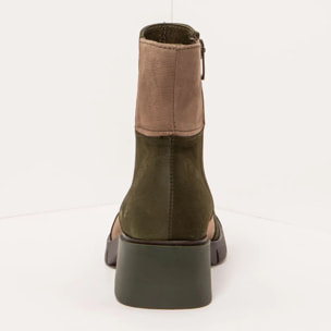 Botines 1285 MULTI KAKI-TAUPE / VARSOVIA color Kaki-taupe