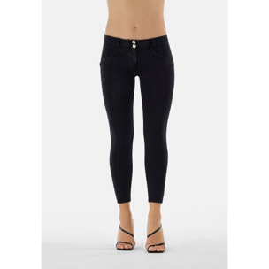 Jeggings push up WR.UP® 7/8 vita bassa in jersey sostenibile