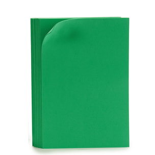 Set di 10 fogli in gomma eva 45x65 cm.