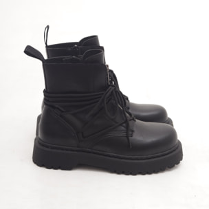 ANFIBIO LACCI E ZIP NERO