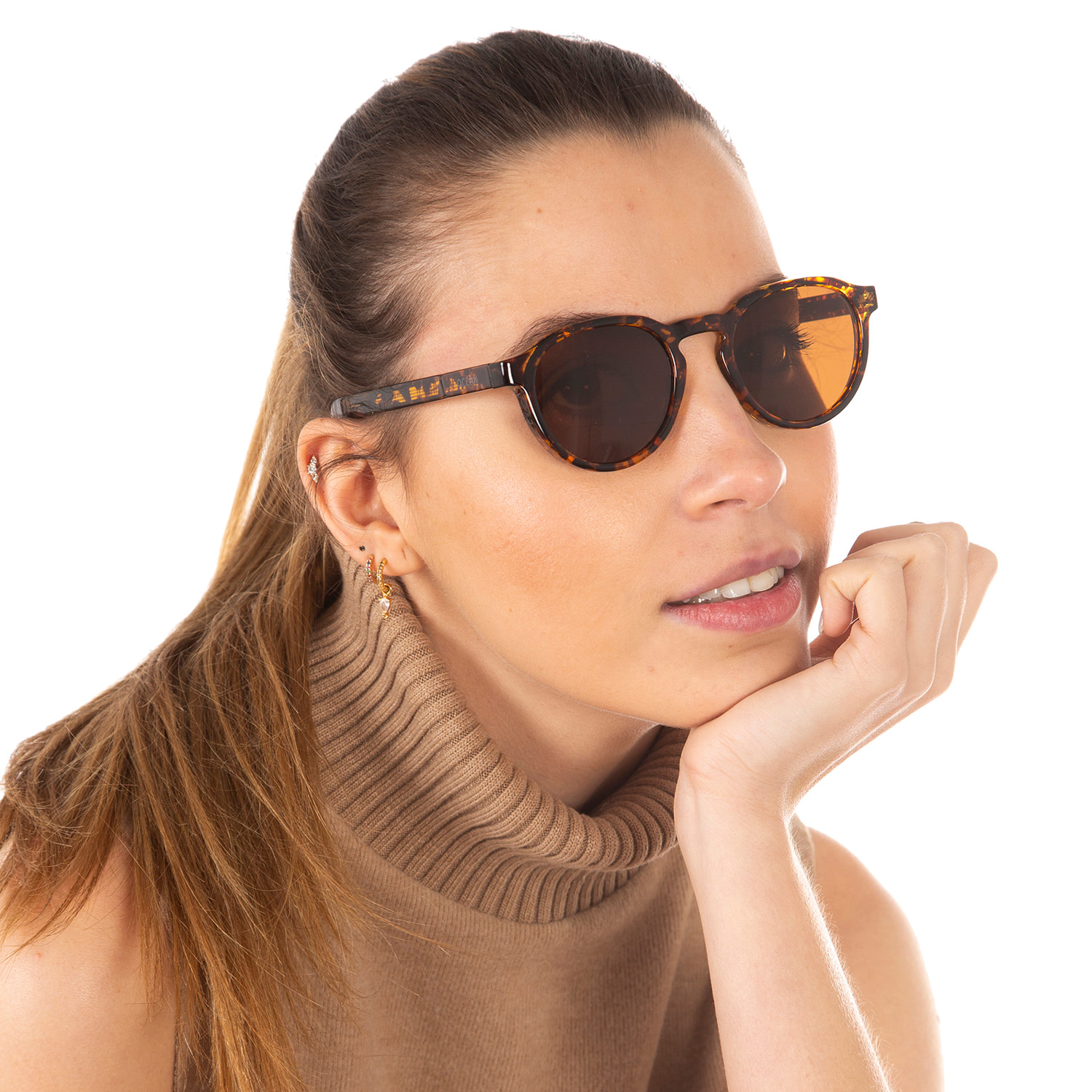 Gafas de sol OCEAN LA ROCHELLE - Marrón demi / Marrón polarizada