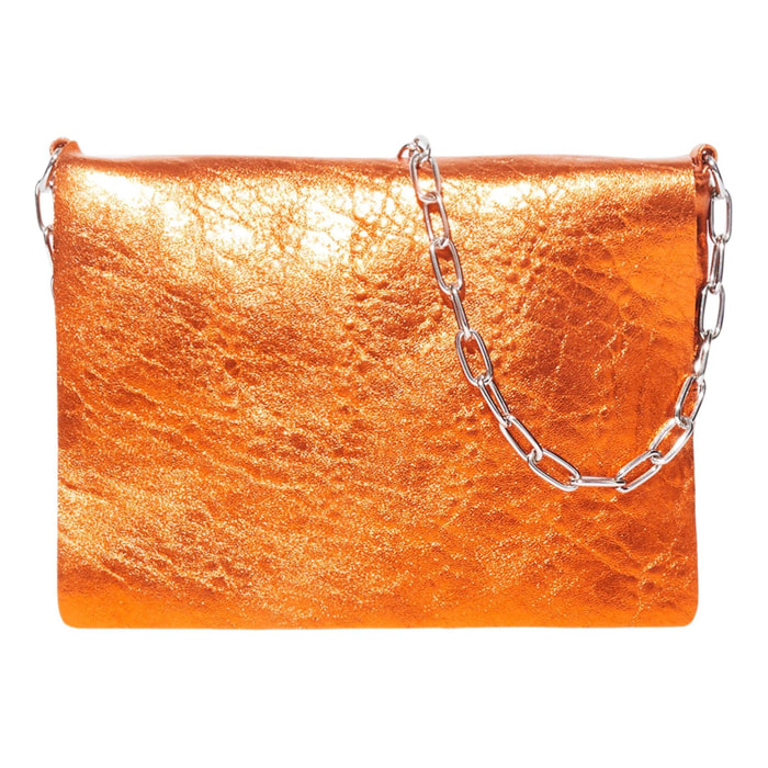 Bolso de hombro Net2 - cuero - naranja