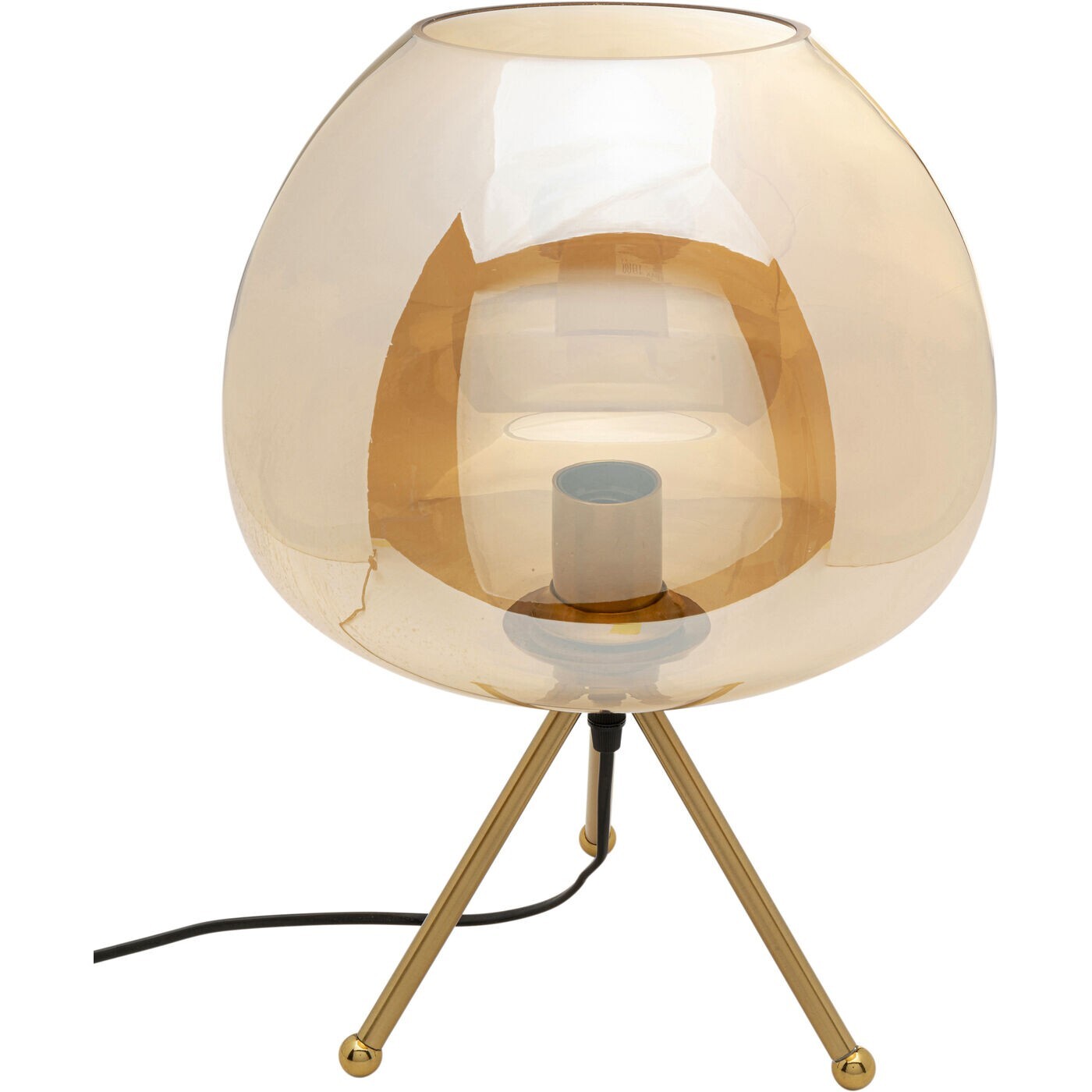 Lampe Sphere ambrée Kare Design