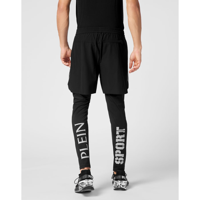 PLEIN SPORT Pantaloni da ginnastica