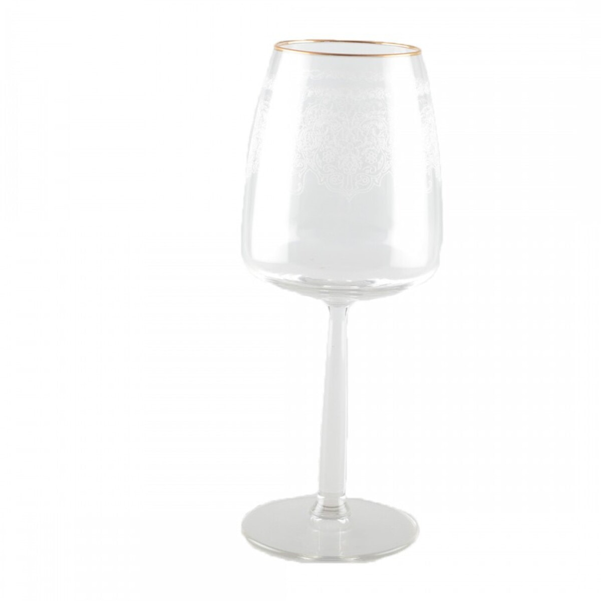 Lot de 6 verres a vin arabesque