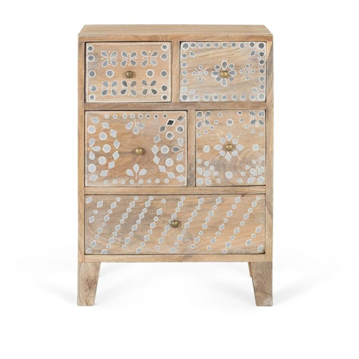Table de chevet - 63x45x34cm