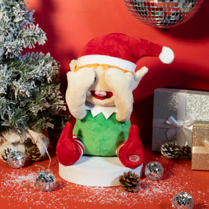 Peluche - JEUX 2 MOMES - Chanteur - A Piles - Vert et Beige