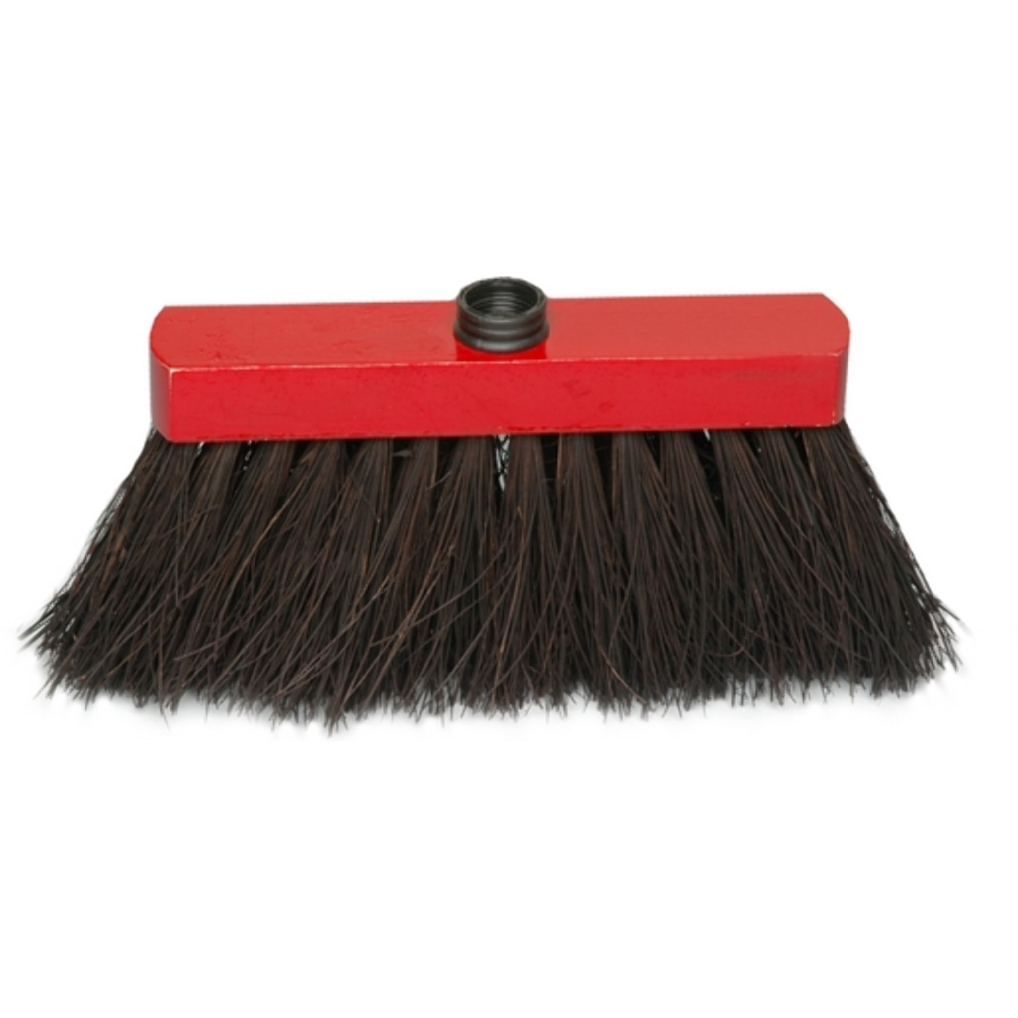 Balai atelier miquet bassine piassava rouge noir - Sans manche - MERCIER - 846