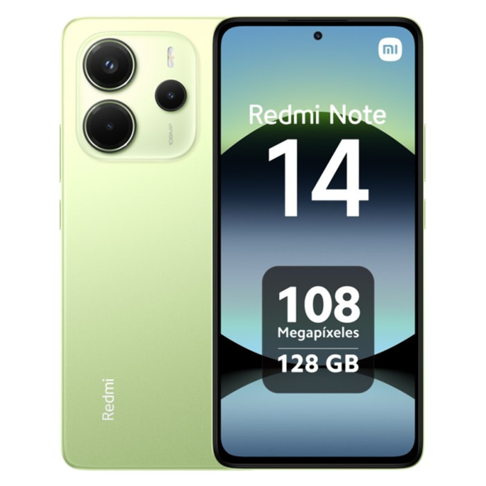 Xiaomi Redmi Note 14 4G 8GB/256GB Verde Versión Global