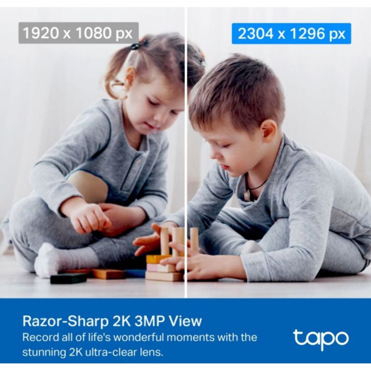 Caméra de surveillance TP-LINK Tapo TC71 2K