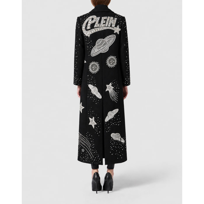 PHILIPP PLEIN Abrigo largo