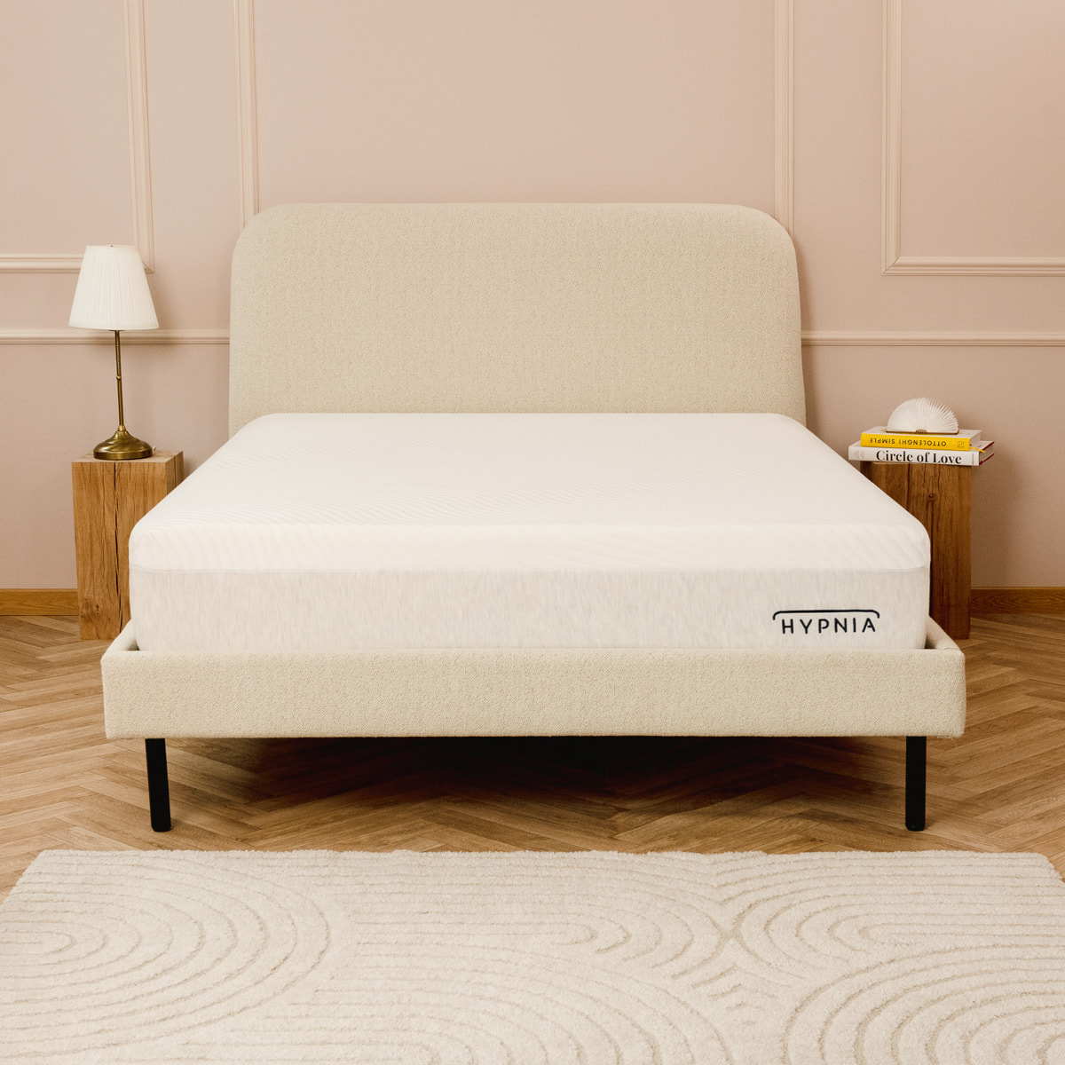 Matelas Hybride 25cm Ressorts ensachés mémoire de forme - Hypnia