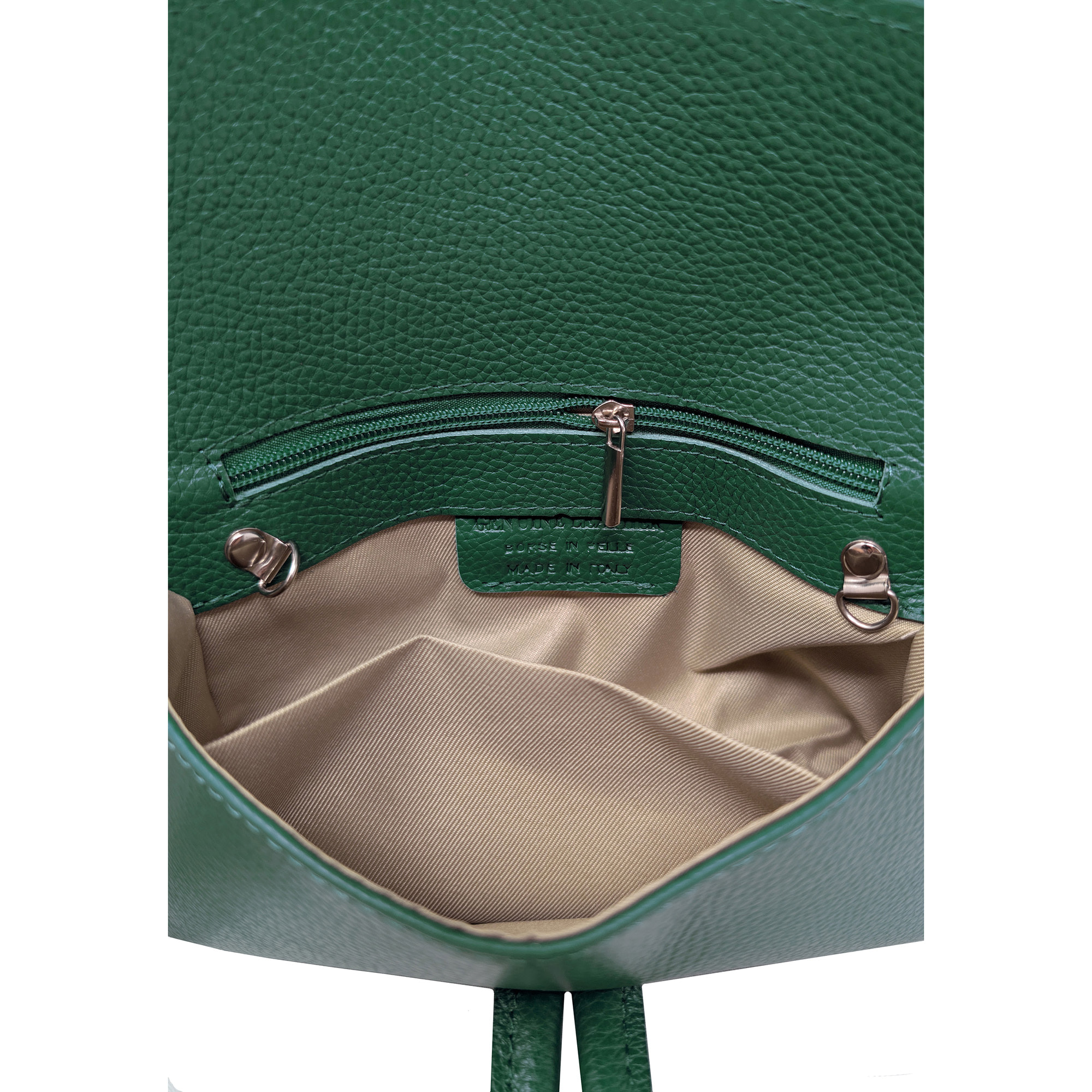 Borsetta Pochette in Vera Pelle Made in Italy