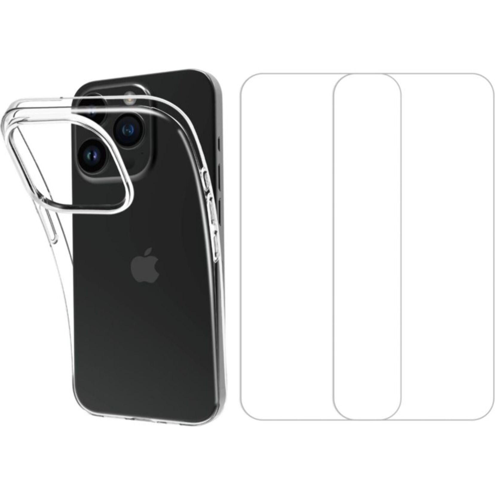 Coque ESSENTIELB iPhone 15 Pro coque + Verre trempé