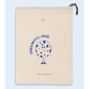 Bolsa tela regalo "Eres muy Cookie"