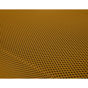 Onyx - canapé droit 2 places - en tissu mailles 3D - Jaune