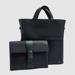 Piquadro Tote bag portabile a zaino per pc 14"