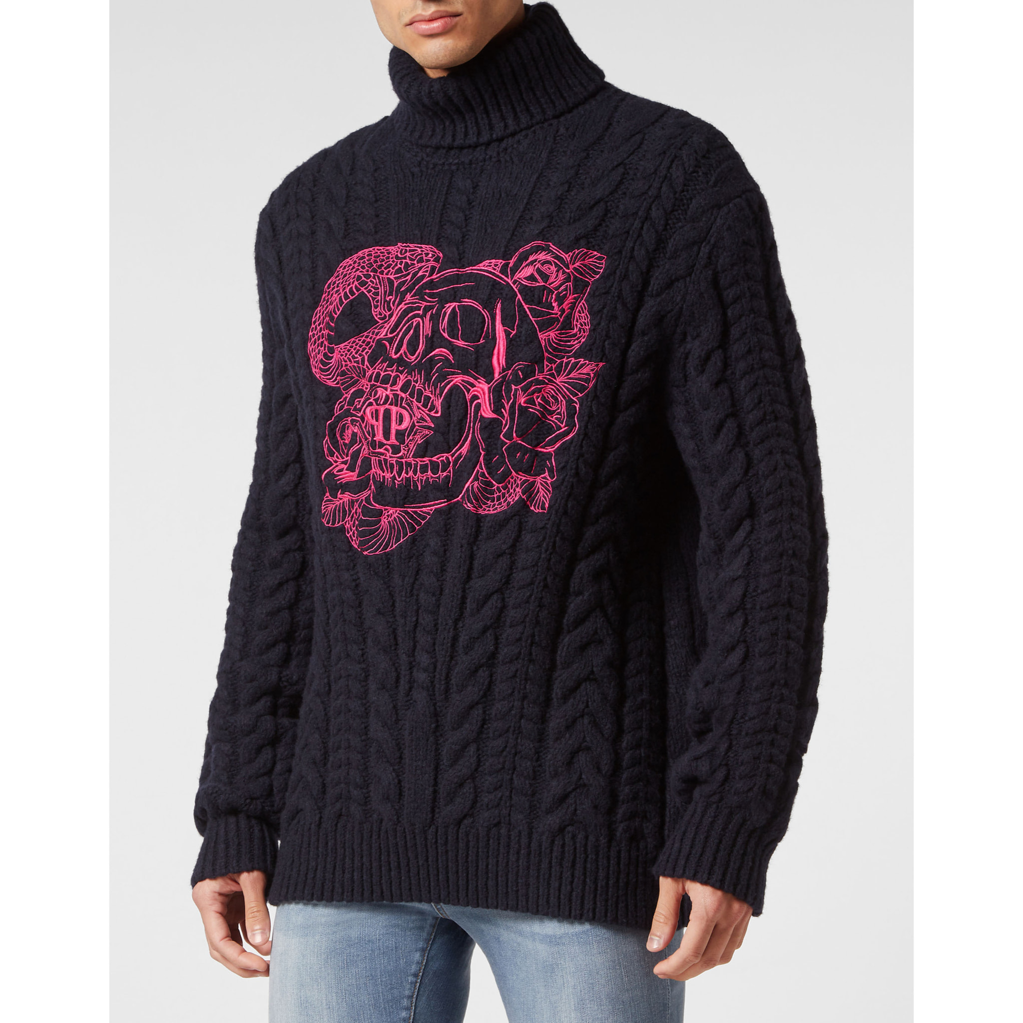 PHILIPP PLEIN Cuello de tortuga SKULL