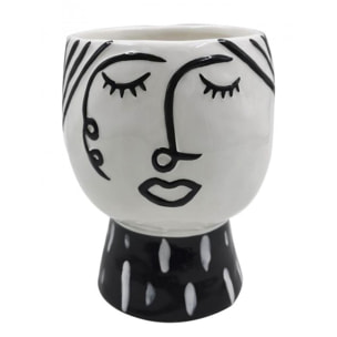 VASO POT FACE CHARME1921 BICOLORE