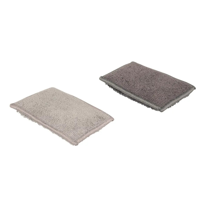 Lot de 2 éponges microfibres