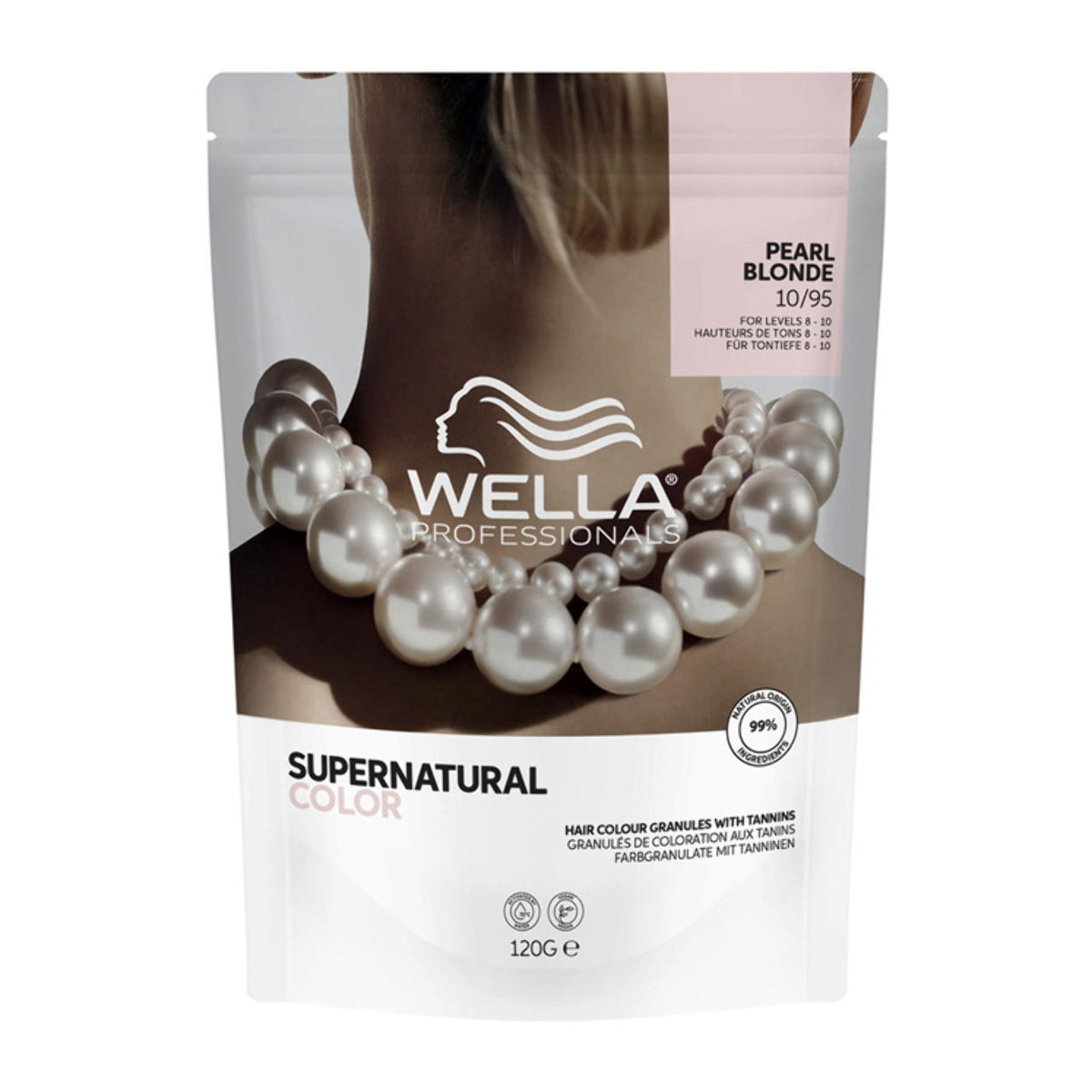 WELLA Supernatural Color 10/95 PEARL BLONDE 120g