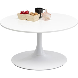 Table basse Schickeria blanche 80cm Kare Design