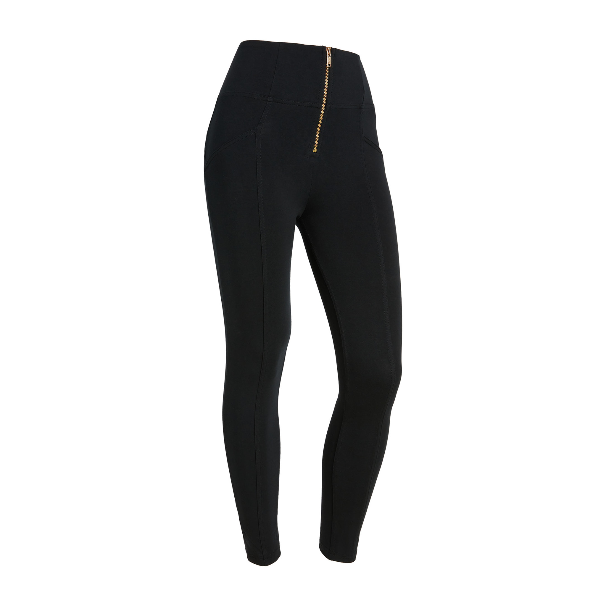 Pantaloni WR.UP® vita alta con zip, cucitura centrale