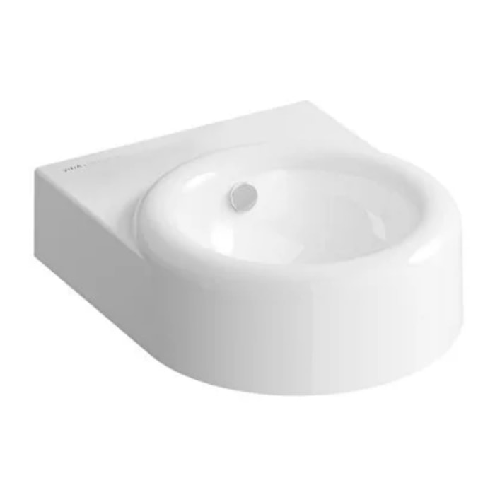 Lavabo VITRA Liquid 40 cm sans trou et avec trop-plein