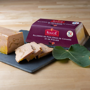 Foie Gras de Canard entier Figues 500g - mi-cuit