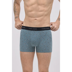 Confezione da 2 boxer con stampa di cani