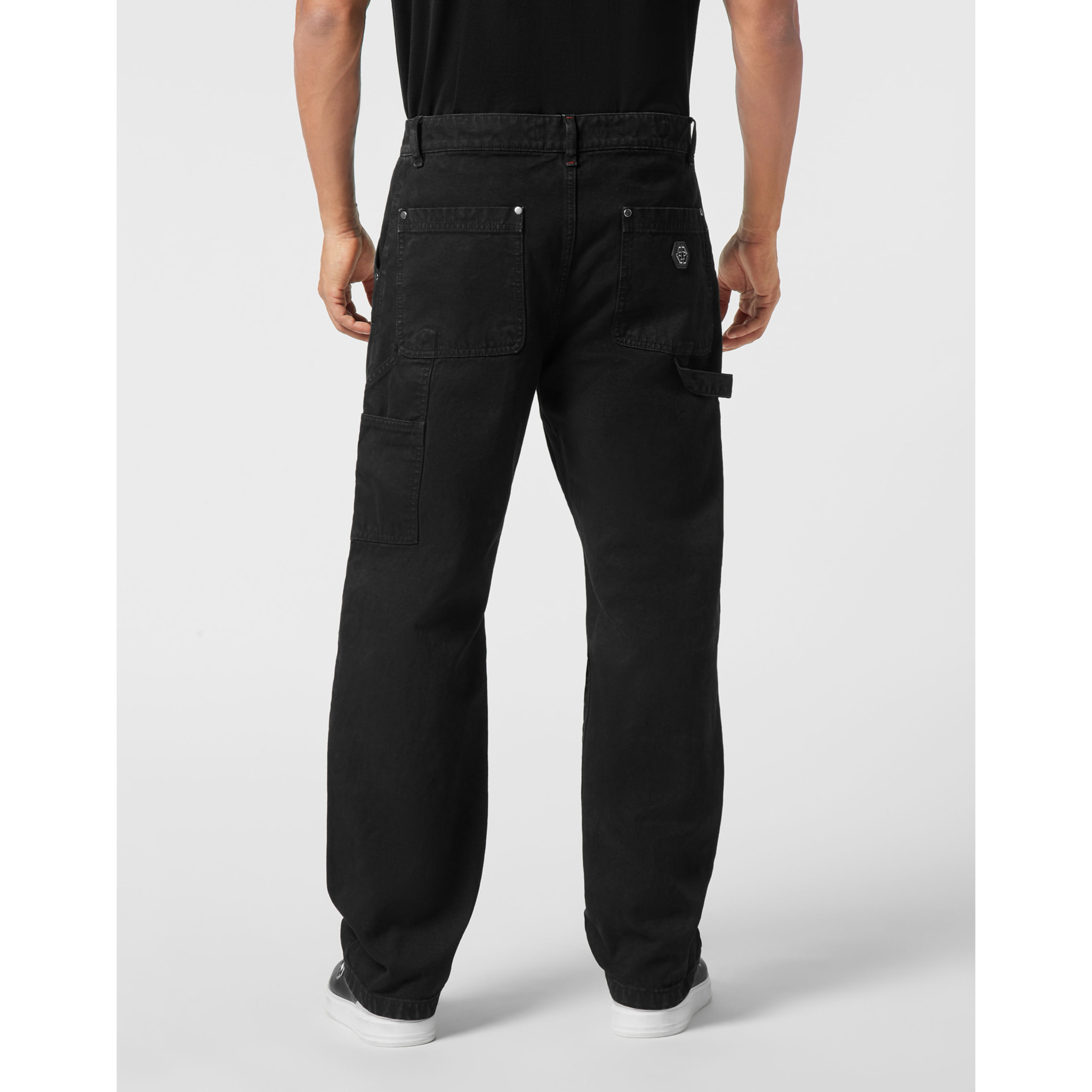 PHILIPP PLEIN Denim Trousers Loose Fit