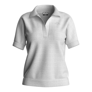 Polo Shirts Kappa Donna Logo Irene Bianco