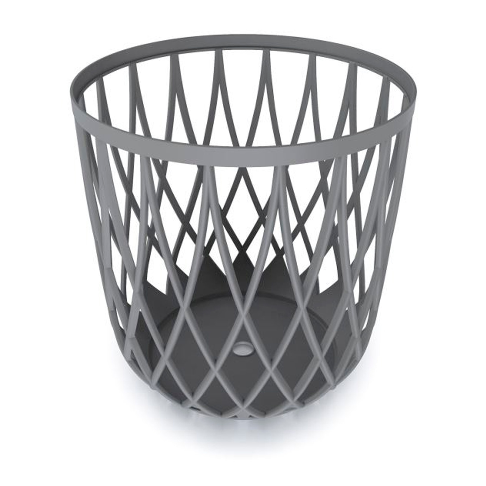 Cesta multifuncional 35l prosperplast uniqubo de plastico en color piedra gris 39 (largo) x 39 (ancho) x 40 (alto) cm