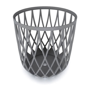 Cesta multifuncional 35l prosperplast uniqubo de plastico en color piedra gris 39 (largo) x 39 (ancho) x 40 (alto) cm