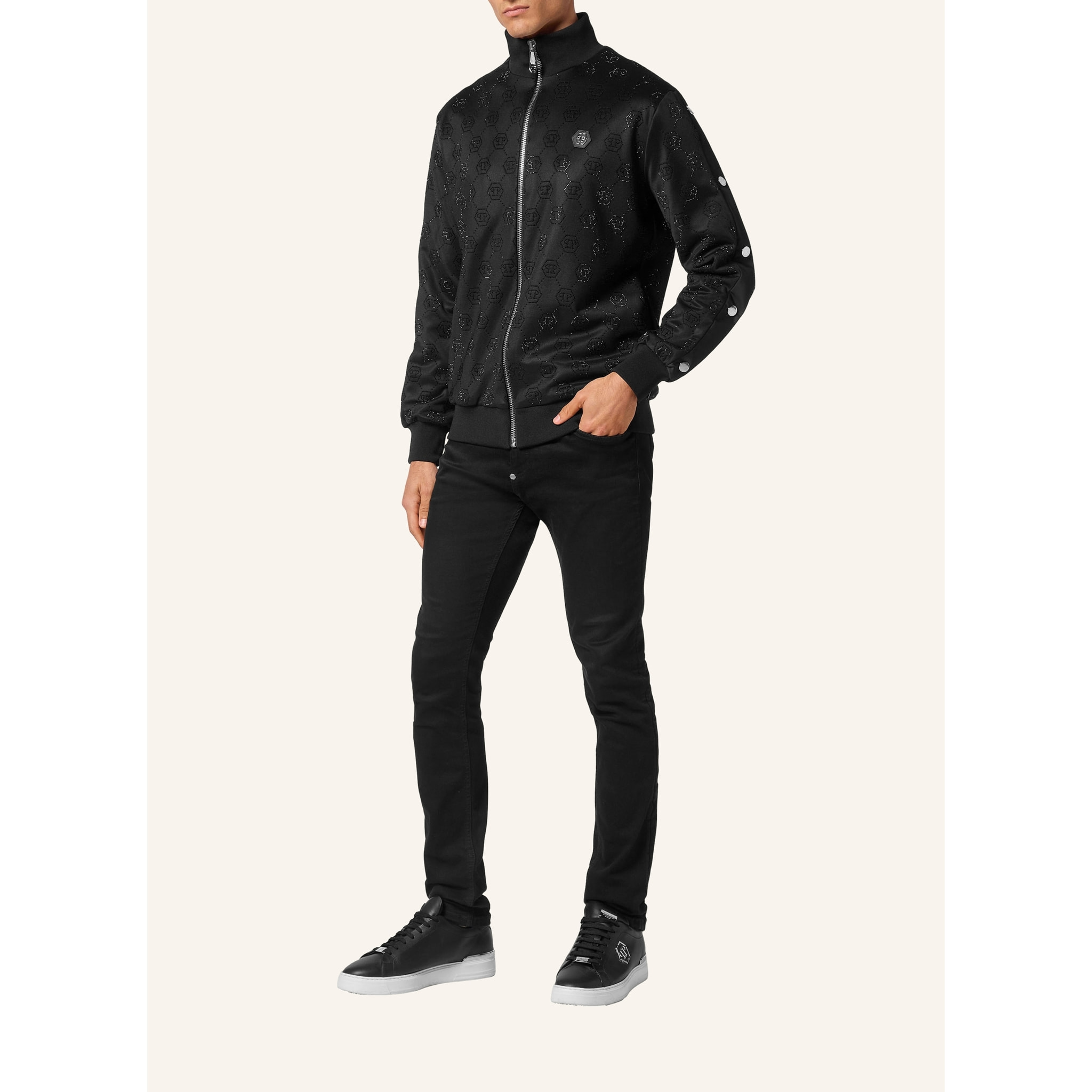 PHILIPP PLEIN Sweatjacket MONOGRAM