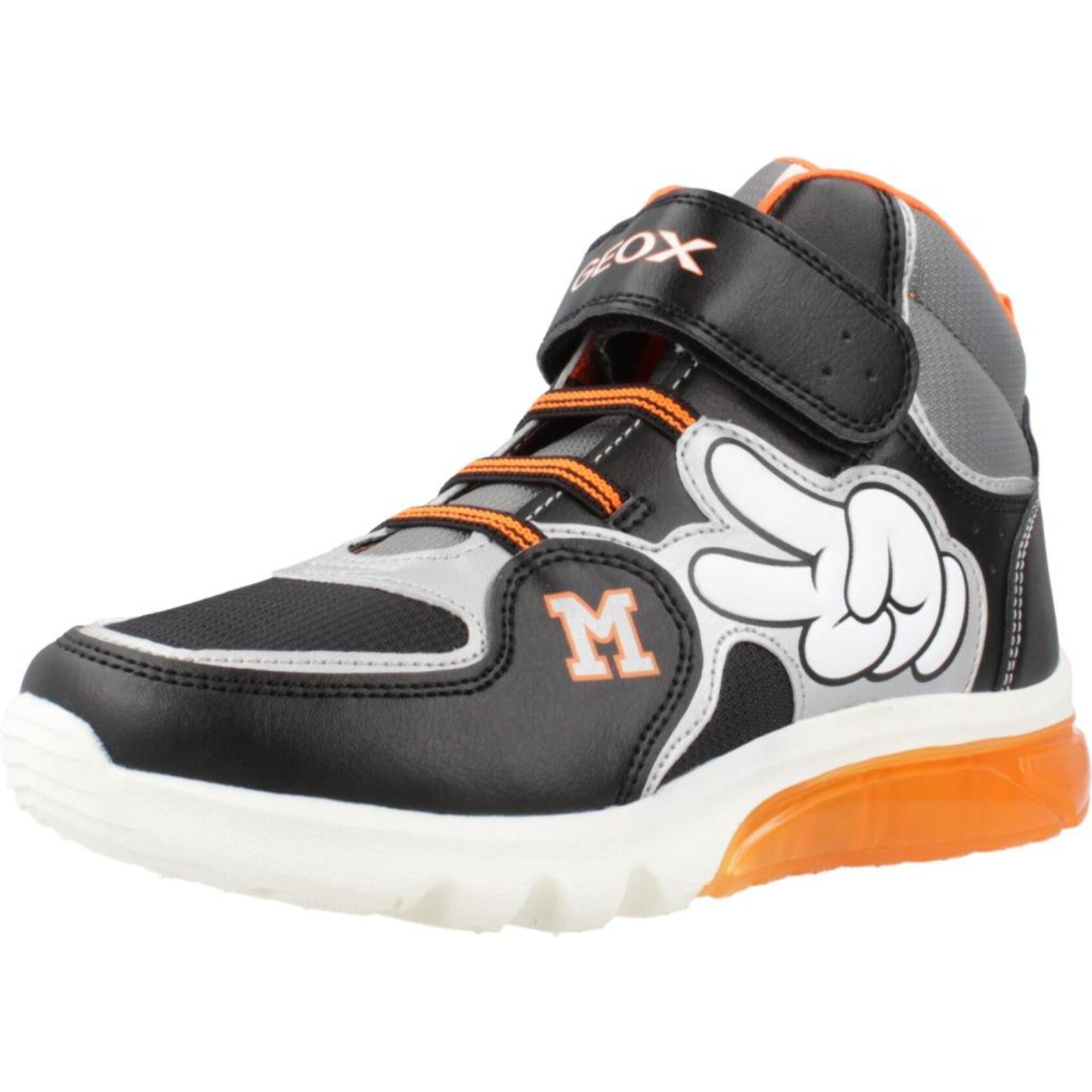 Zapatillas Niño de la marca GEOX  modelo J CIBERDRON NEGRO