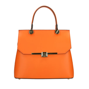 Borsa a mano da donna In Vera pelle Made in Italy 27x23x12 cm