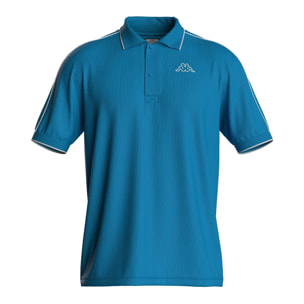 Kappa - Polo Shirts Uomo Blu - Logo Ipy