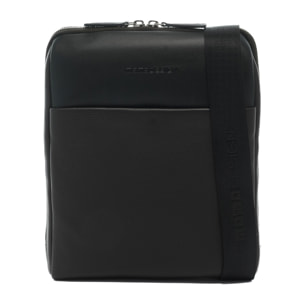 Borsa a tracolla da uomo In Vera pelle Made in Italy 24x28x4 cm