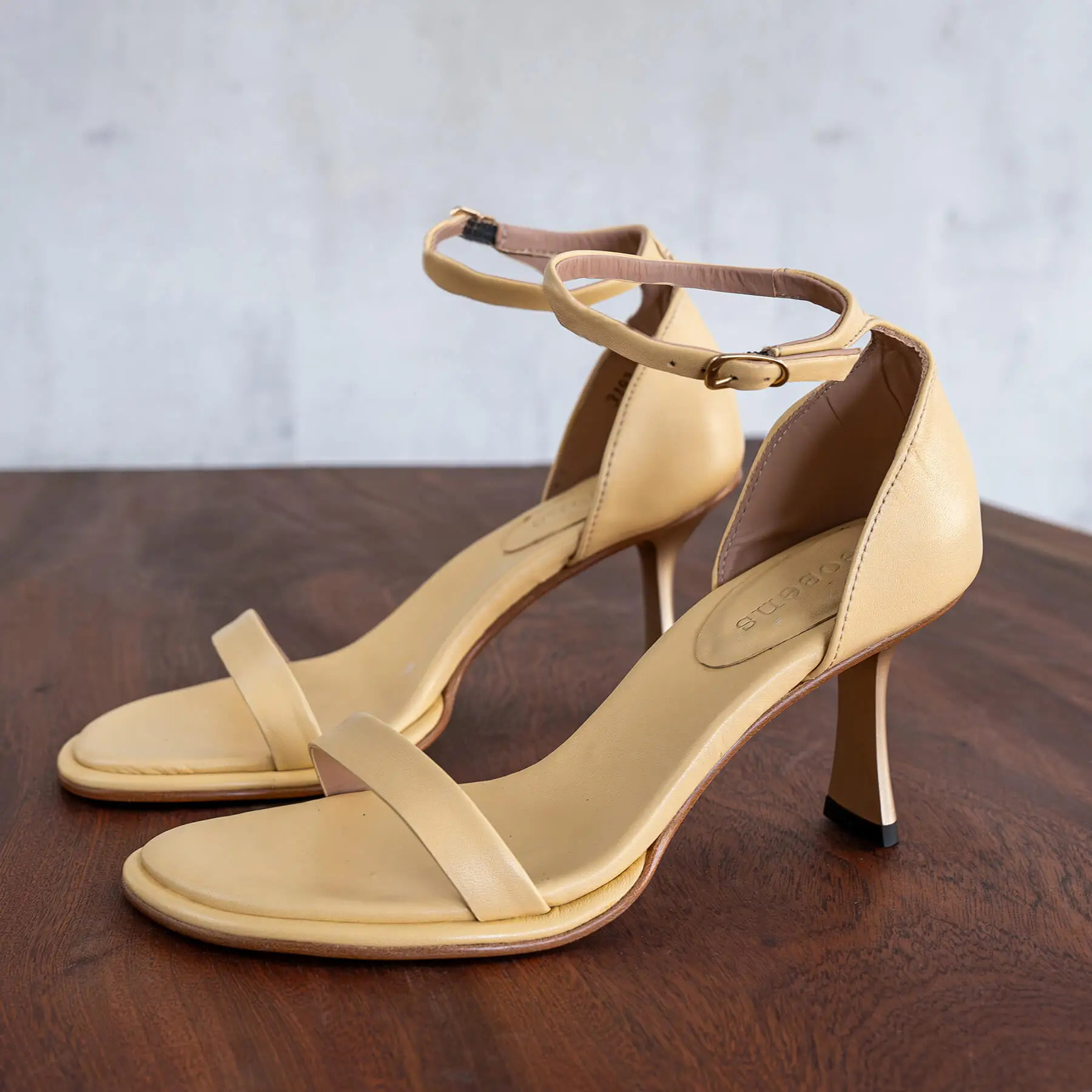 Sandalias con tacón S3193 NAPPA PEACH PINK/ ALBANA color Peach pink