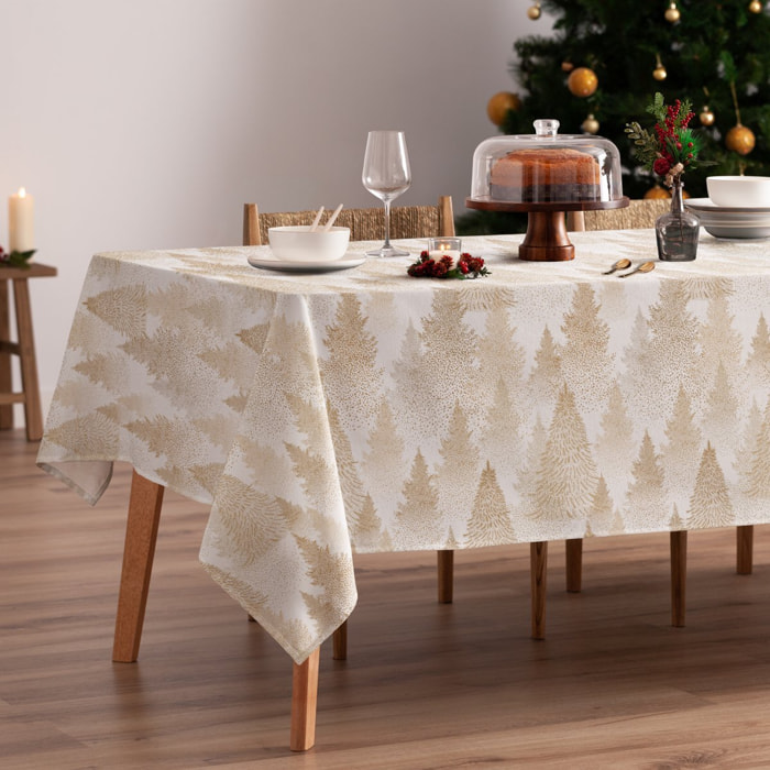 Nappe antitache NARNIA DORÉ - 100% Coton