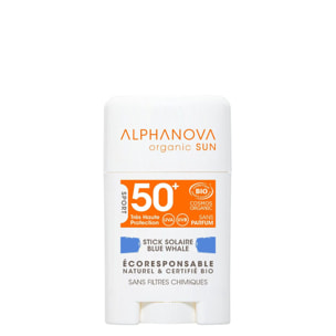 Sun SPF50+  - Stick Solaire Visage - Bleu 12 g