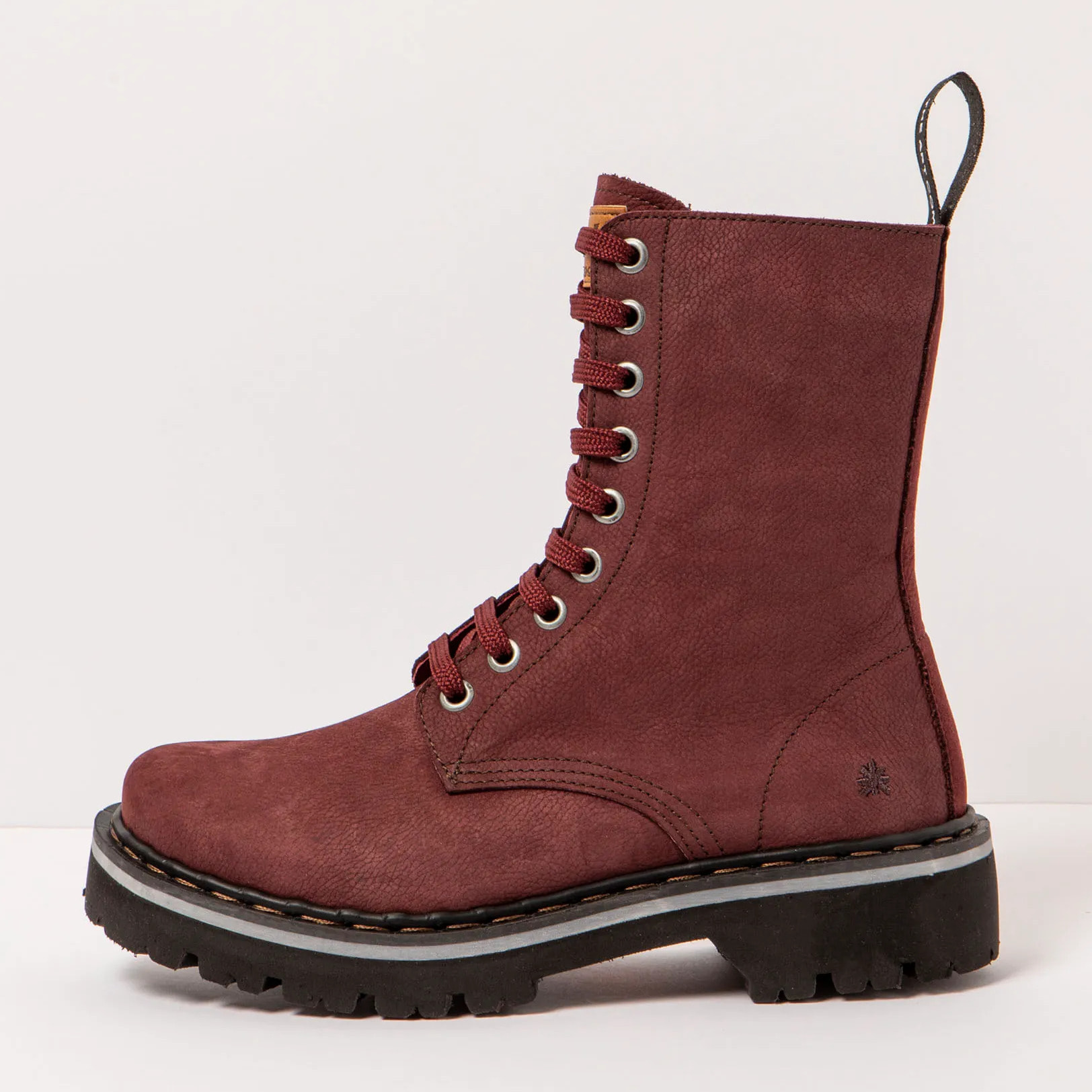 Botas 1167 NOBUCK BURDEOS / MARINA color Burdeos