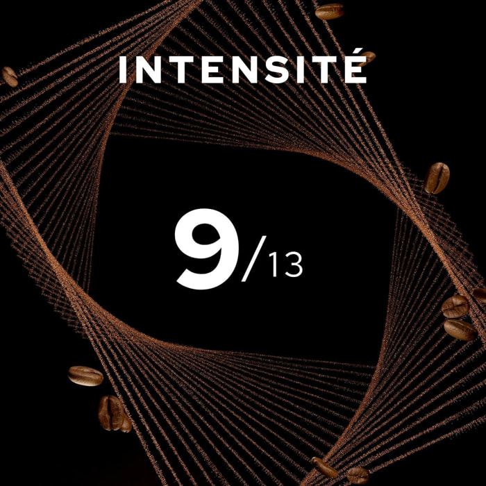 Café Espresso n°9 Intense x30 - Capsules compatibles Nespresso en aluminium