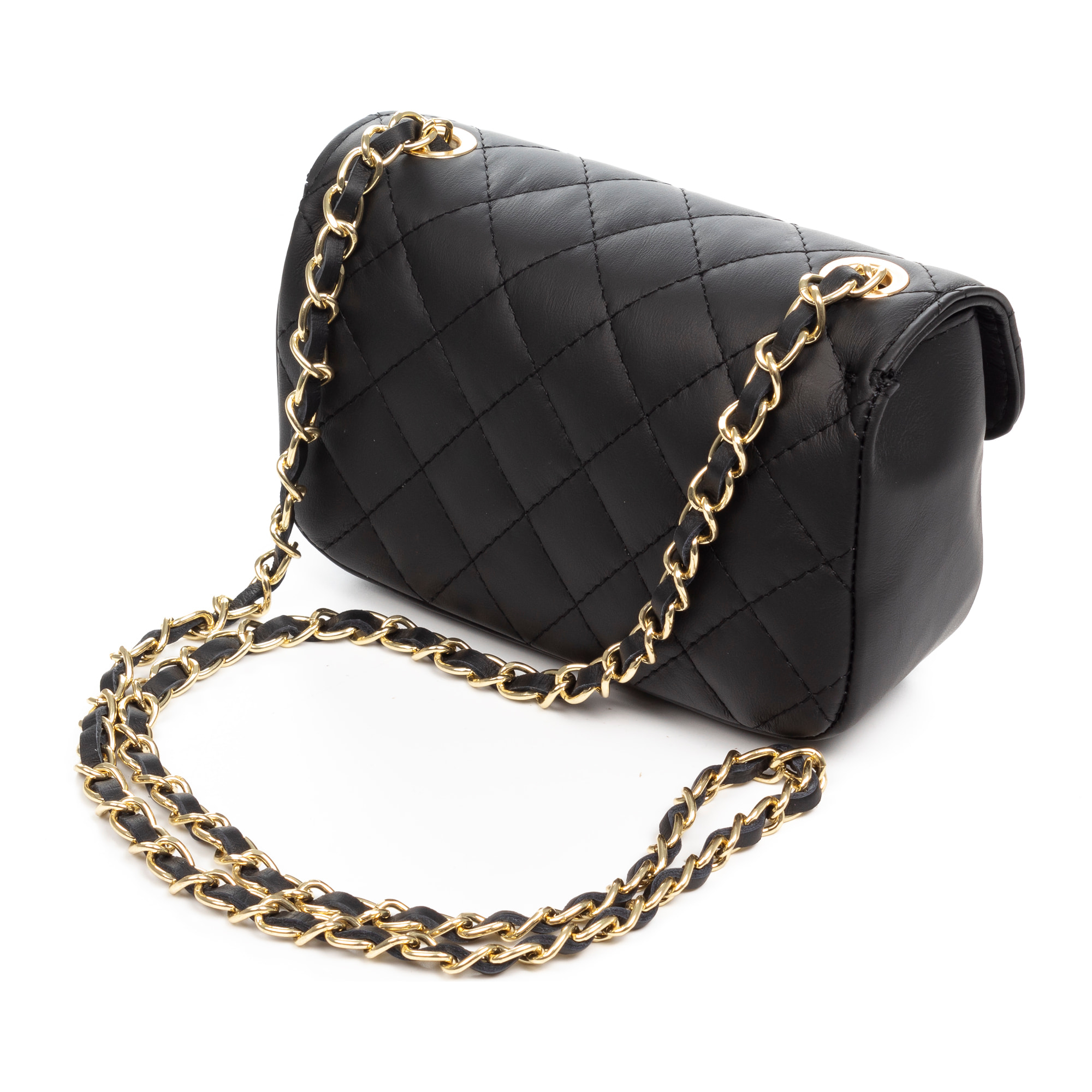 Arcola bolso bandolera mujer. Piel auténtica acabado Sauvage acolchado.