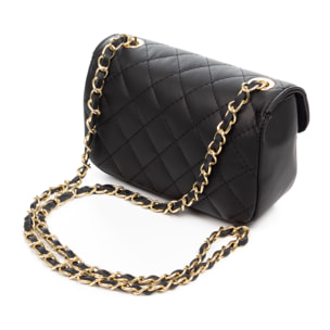 Arcola bolso bandolera mujer. Piel auténtica acabado Sauvage acolchado.